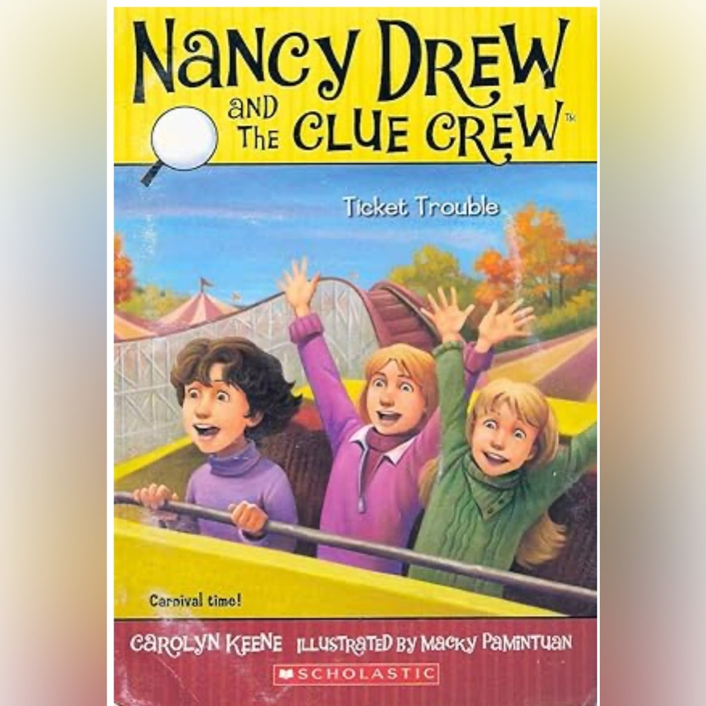 Nancy Drew and the Clue Crew: Ticket Trouble Book